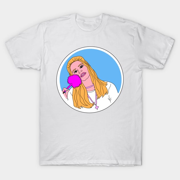 Cher Clueless Totally Buggin T-Shirt by gerasute